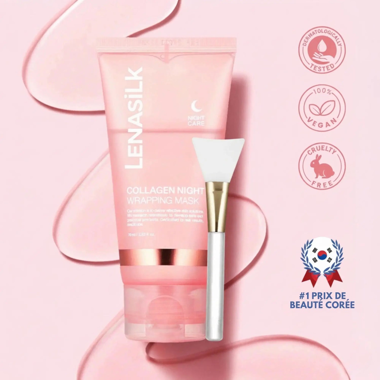 LenaSilk™ Masque Bio-Collagène